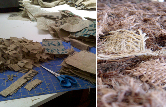 CAKE.papermaking - jute